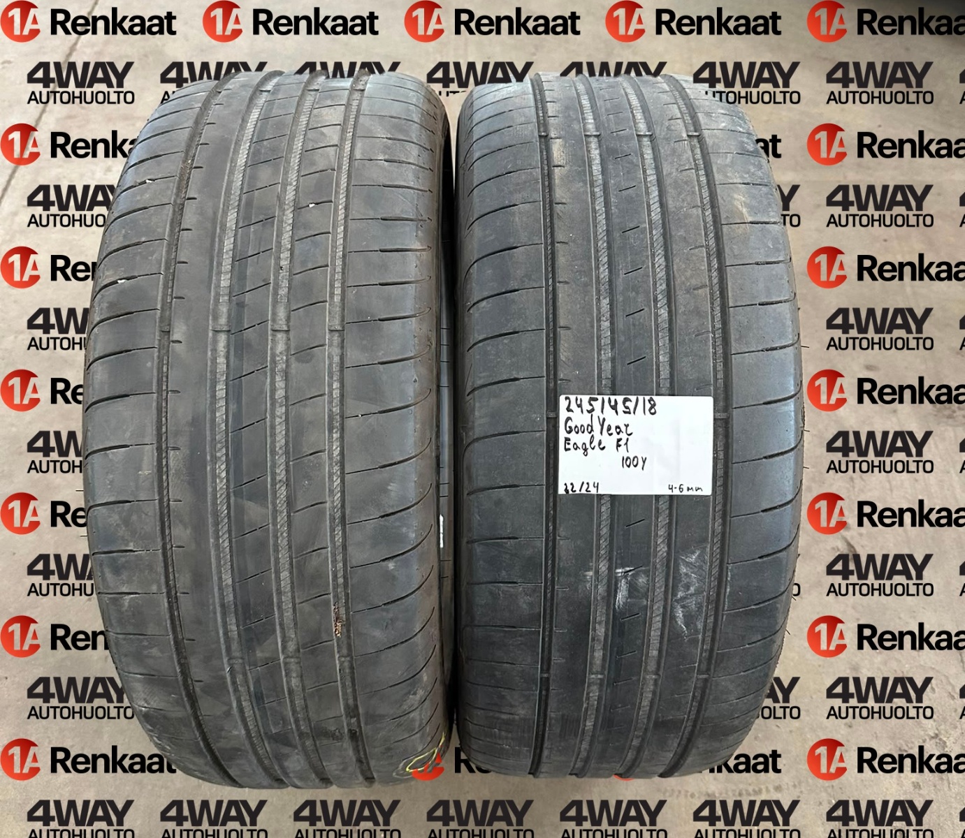 suverehv Goodyear EAGLE F1 ASYMMETRIC 5 DOT2022-24